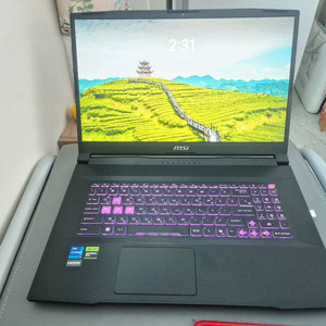 MSI GF76 B13VFK 게이밍노트북 팝니다