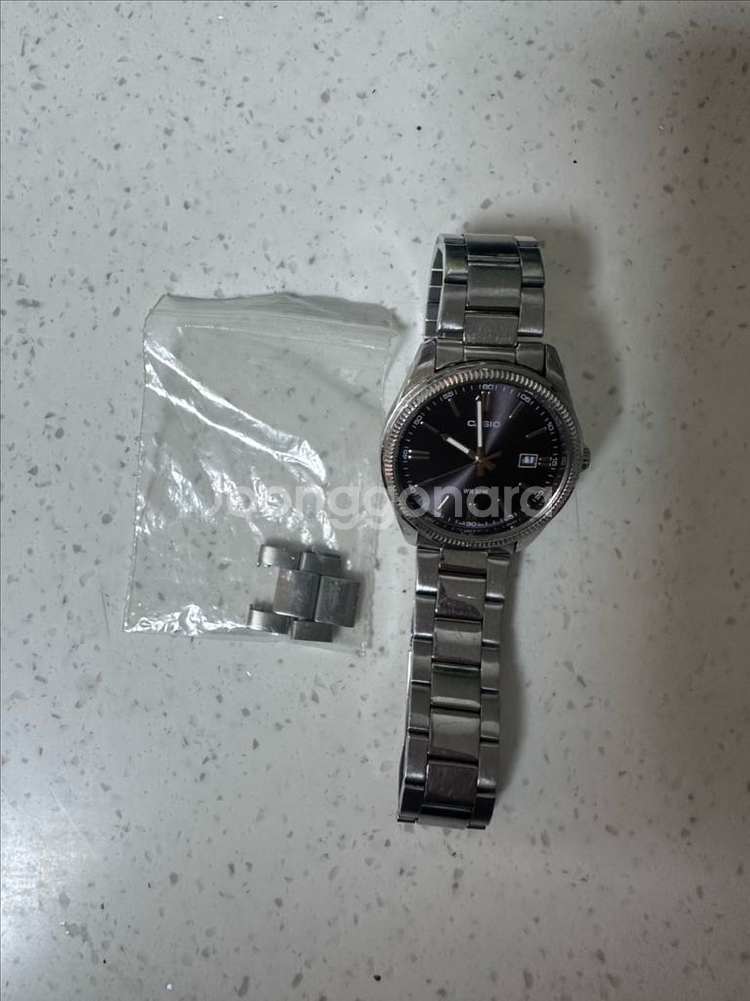 빈티지 카시오 메탈시계 MTP-1302 카이저스트--6