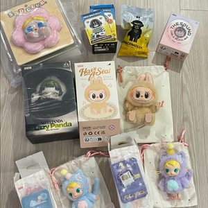 새상품/팝마트 라부부 크라이베이비 스컬판다 베이비몰리