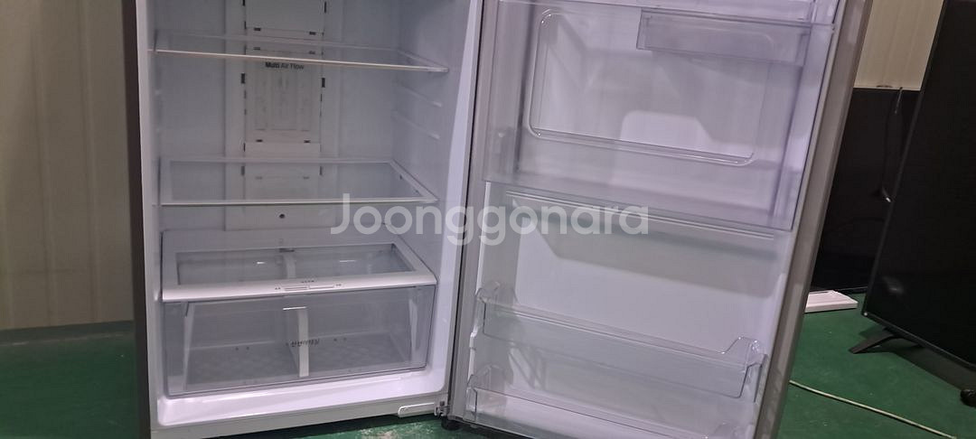 1588 엘지 441L 2도어냉장고(메탈)--7
