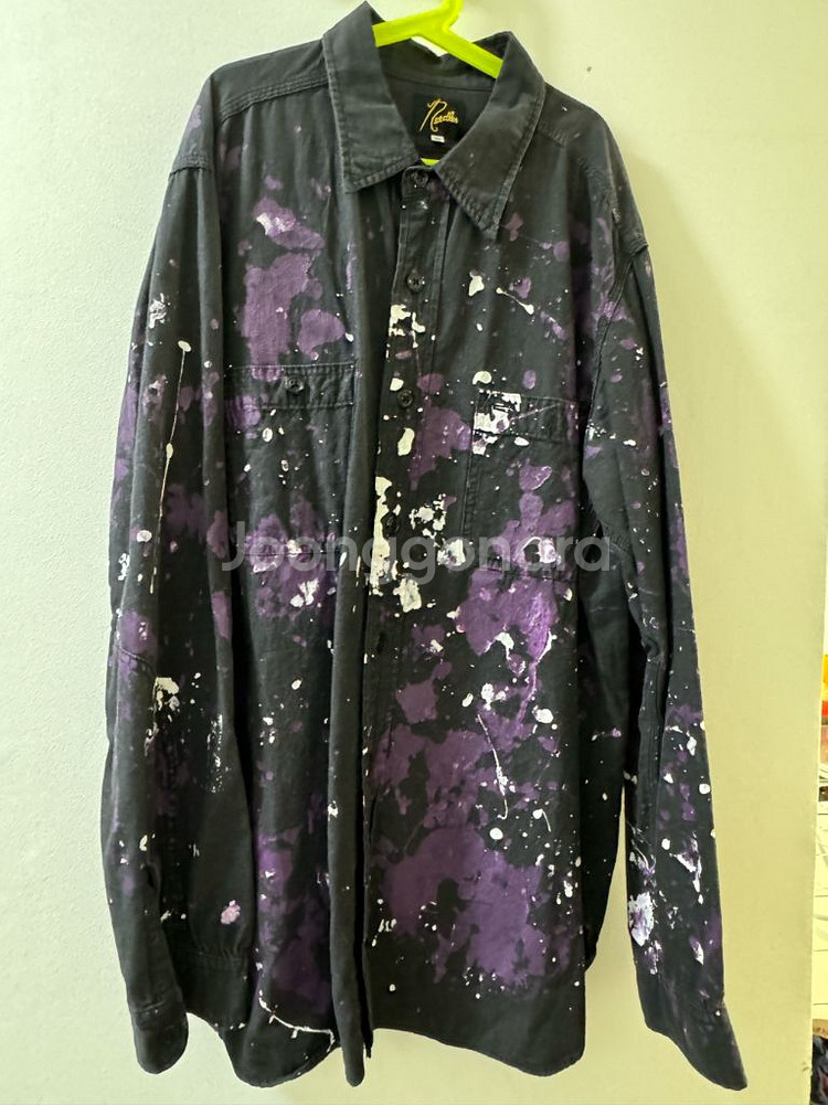 니들스 페인트 워크셔츠 PAINT WORK SHIRT--0