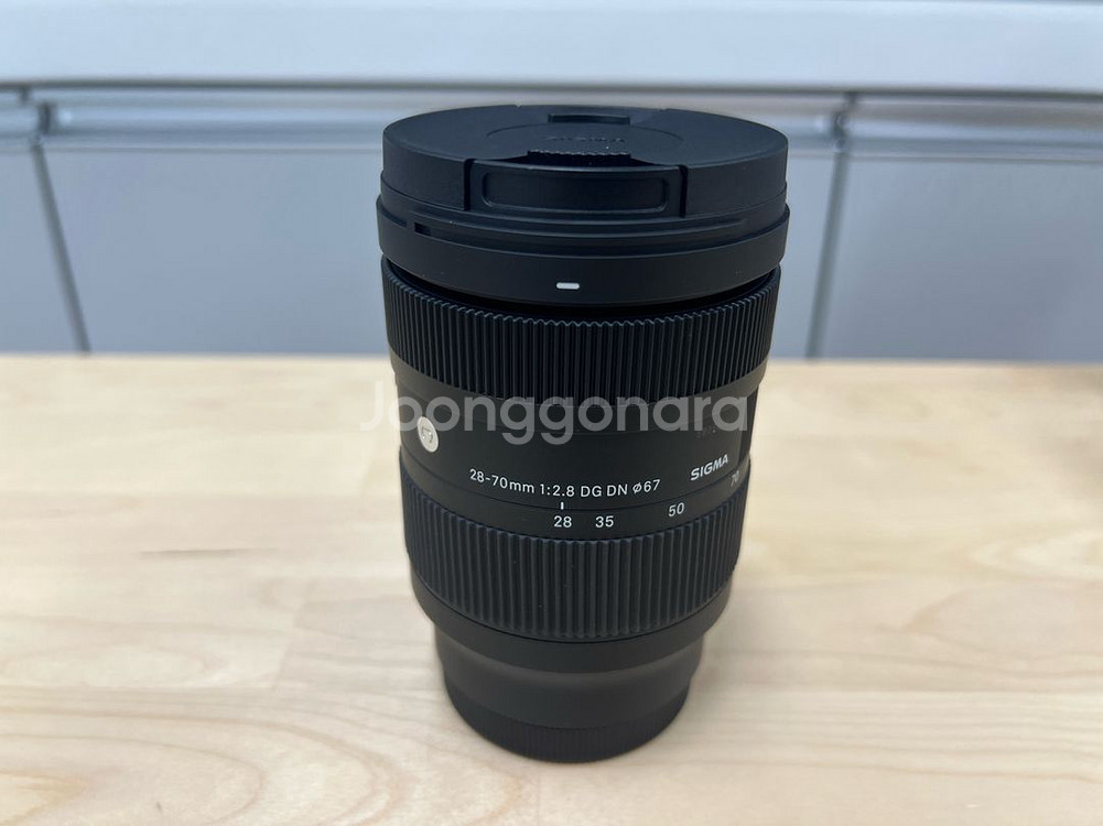 시그마 28-70mm f2.8 렌즈(소니마운트)--1