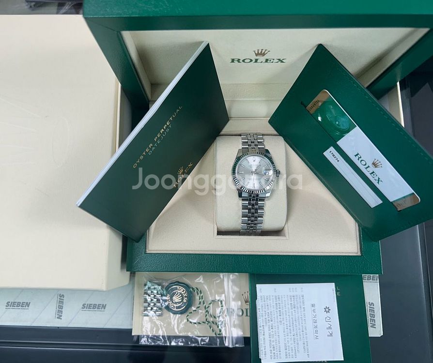 롤렉스 278174 로듐 바인덱스 31--3