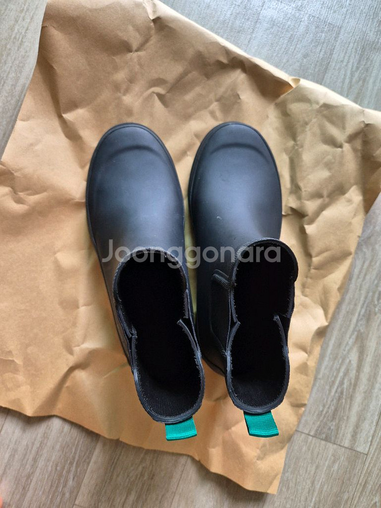 코오롱 레인부츠 250 블랙--0