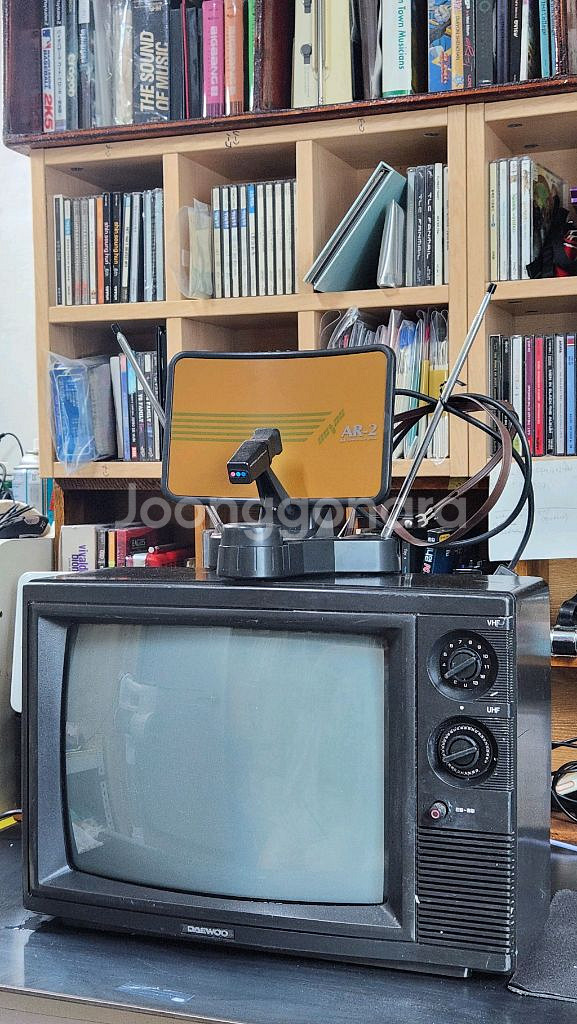 대우 빈티지 TV AR-2 안테나 포함--1