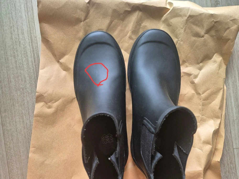 코오롱 레인부츠 270 블랙 이미지