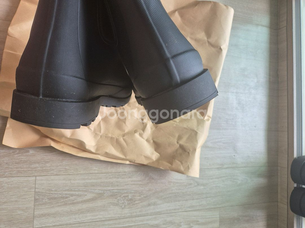 코오롱 레인부츠 270 블랙--3