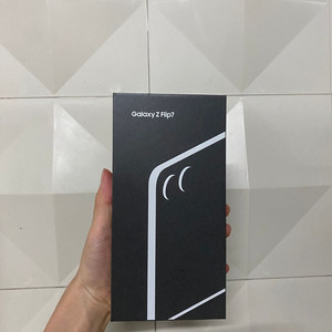 (미개봉) 자급제 갤럭시 z플립7 제트블랙 512GB
