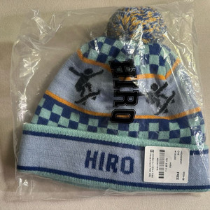 히로 체커방울비니