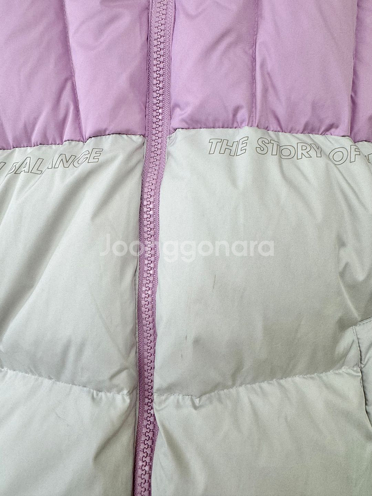 여아145 뉴발란스 주니어 다운 패딩--3