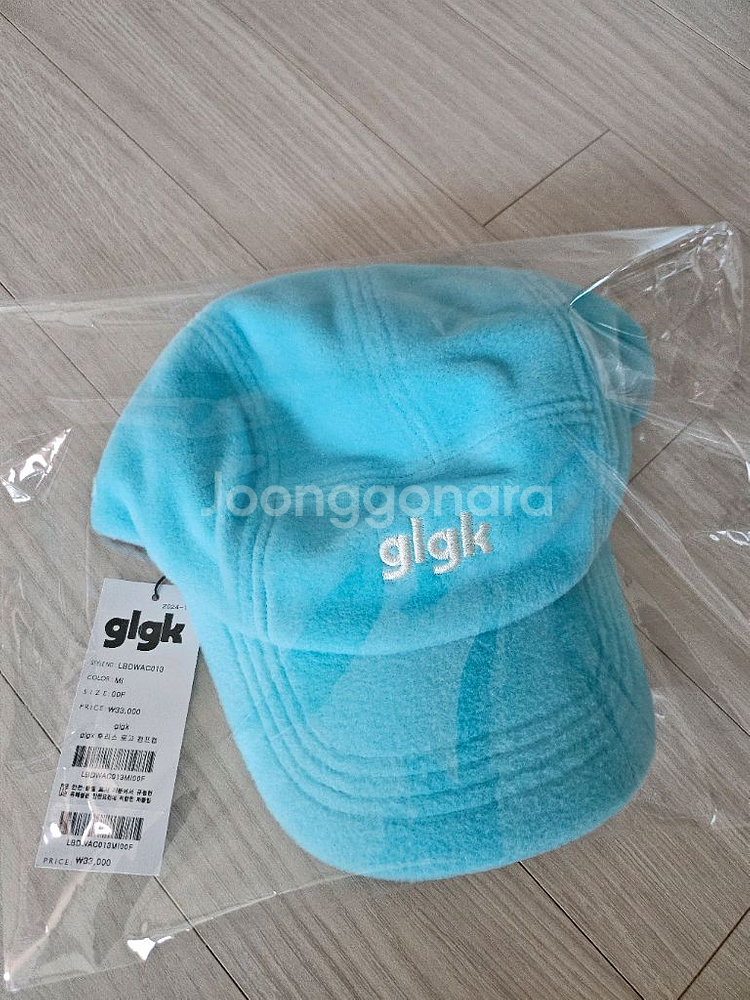 glgk 후리스 로고 캠프캡 새상품--0