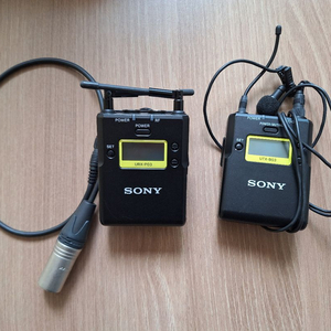 소니 무선마이크 송수신기 UTX-B03 URX-P03