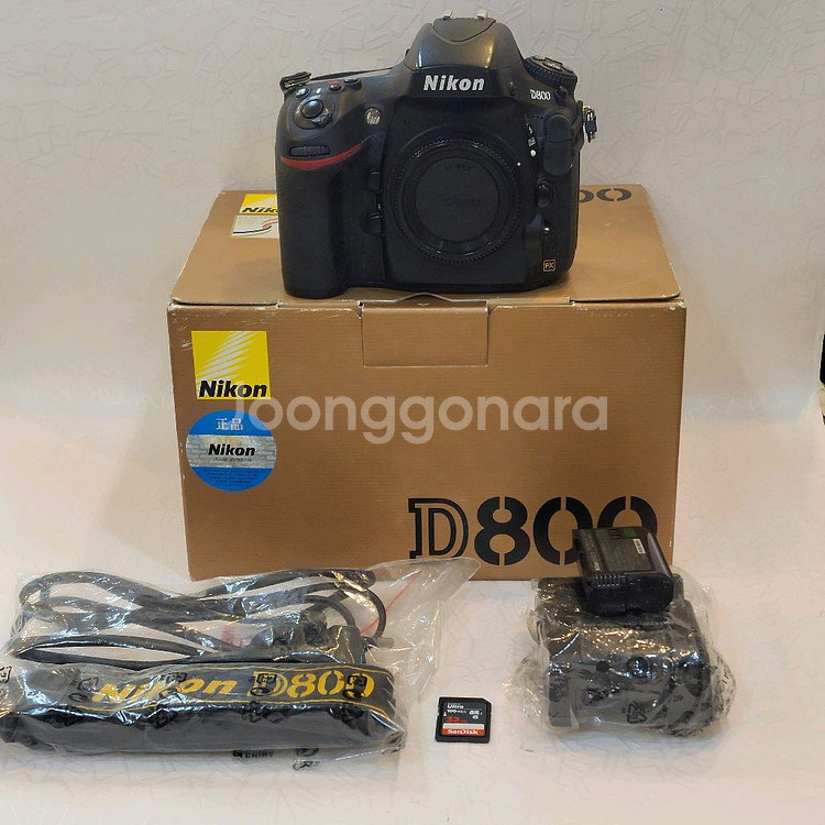 니콘정품 풀프레임 D800 바디 컷수29404컷--2