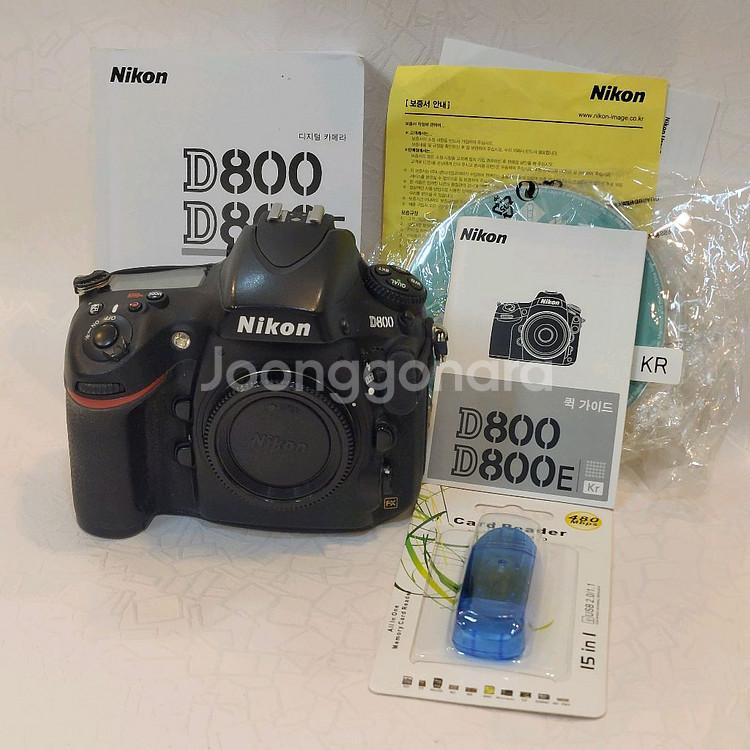 니콘정품 풀프레임 D800 바디 컷수29404컷--3