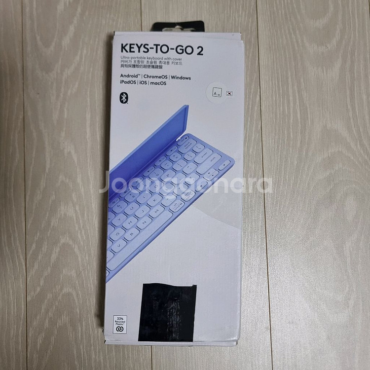 로지텍 블루투스 키보드 새상품--1