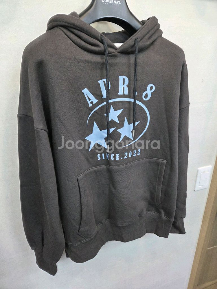 에이프릴에잇 기모 후드티 m--4