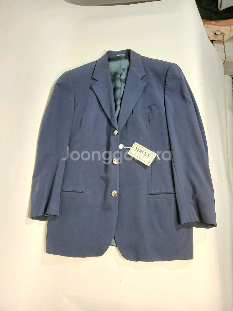 베르사체 스포츠 곤색 스판 남성 정장--4