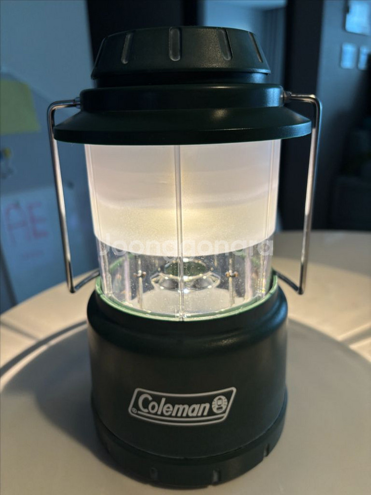 콜맨 캠핑용 led 랜턴판매합니다--5