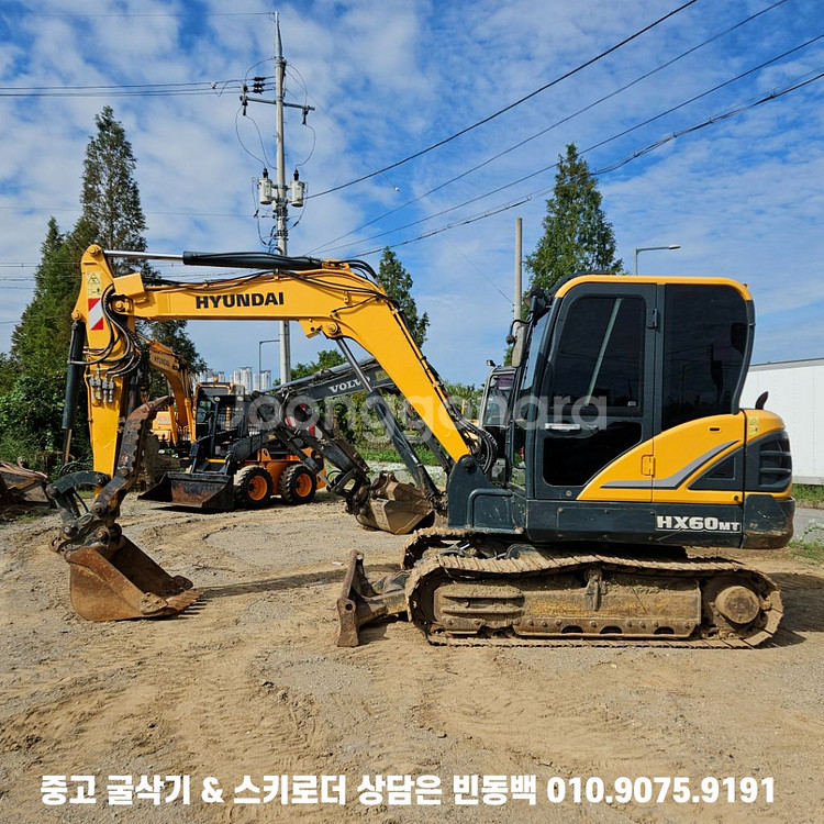 현대 HX60 회라.코집 18년식 중고 02 굴삭기--2