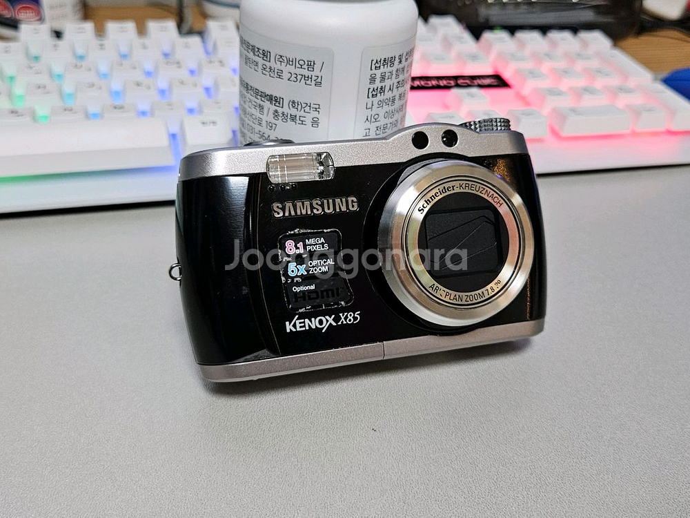삼성 케녹스 X85 슈나이더 렌즈 빈티지 디카--0