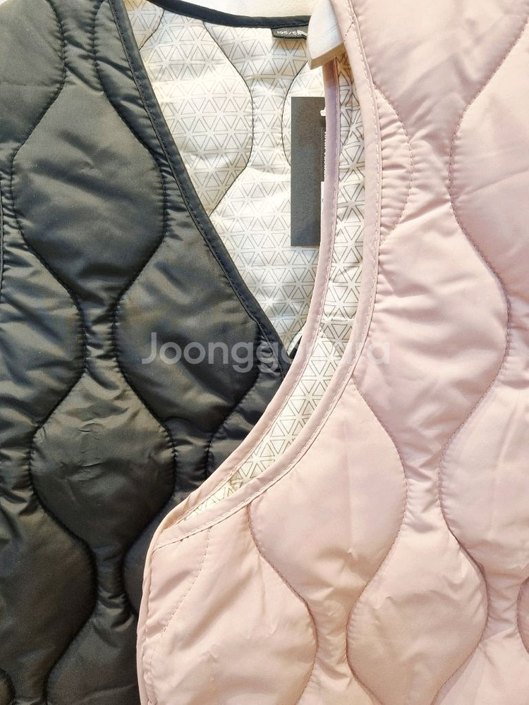 예쁜 여성 퀼팅 조끼 빅사이즈가능 free--3