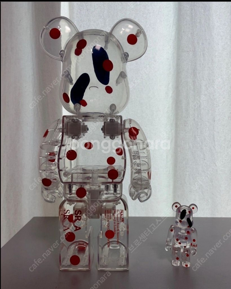 사무엘로스 베어브릭 400% 100%--1