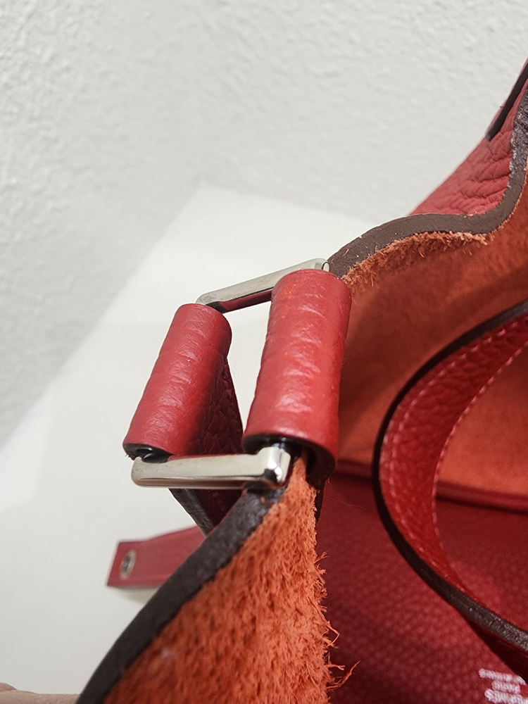 에르메스 끌레망스 피코탄 18 레드계열 이미지