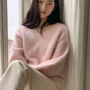 Jinsim 진심 줄리아 알파카 스웨터