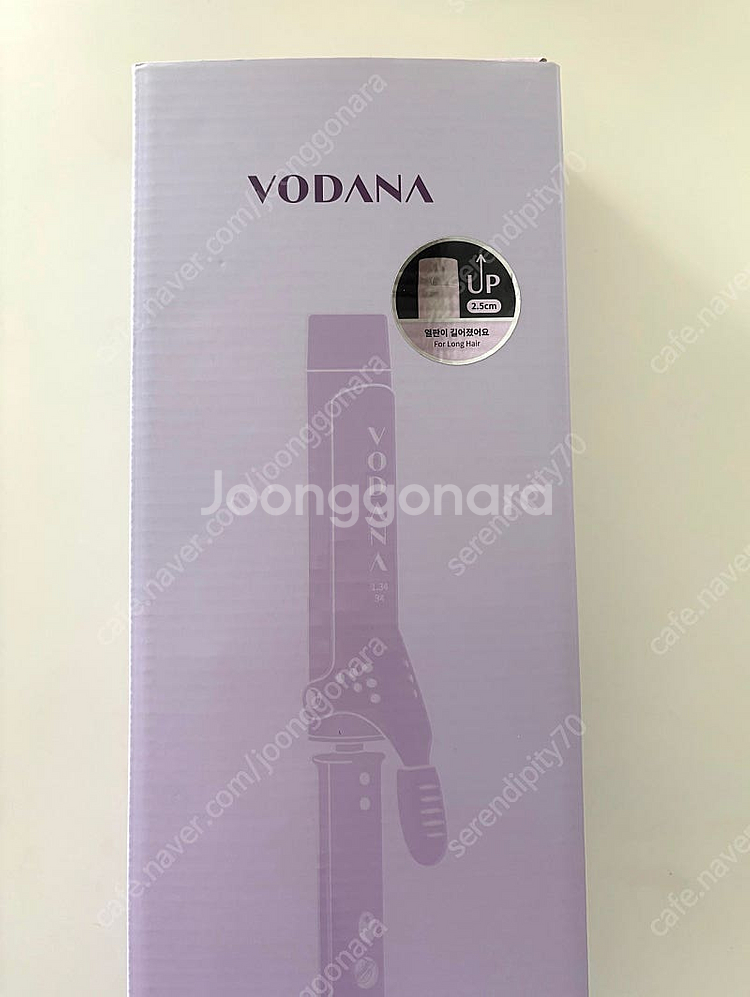 [무배] 보다나 글램웨이브 롱 봉고데기 34mm 퍼플--0