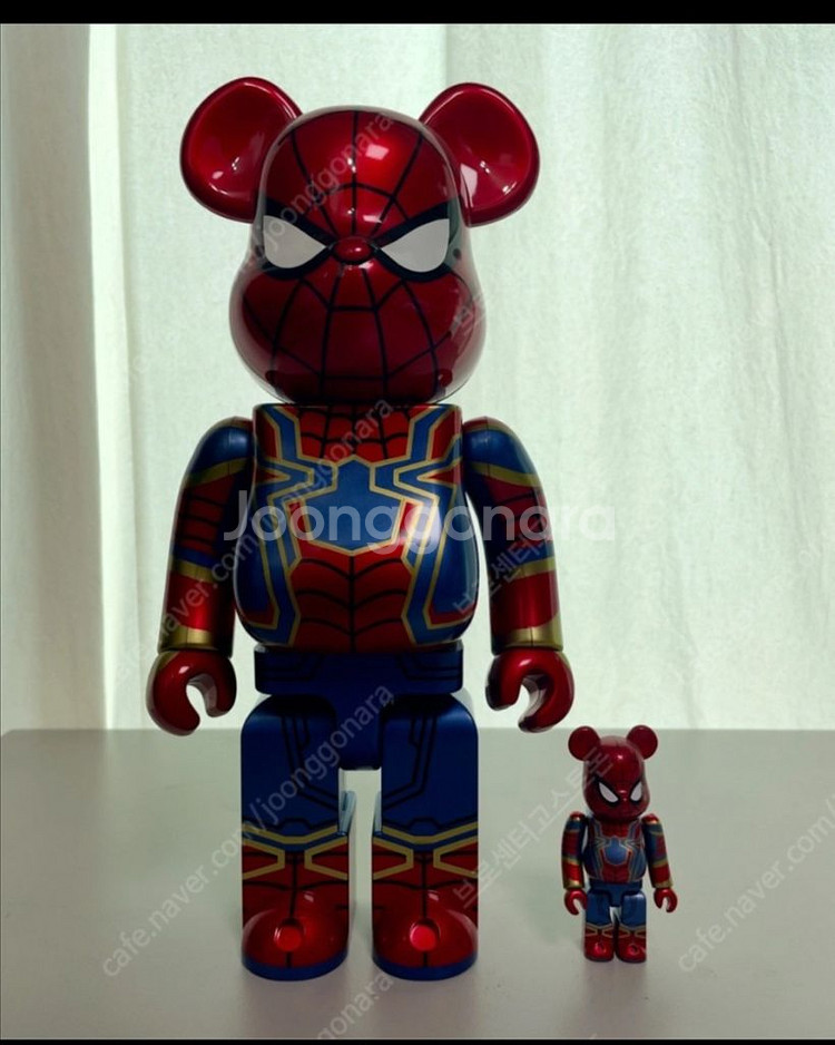 아이언스파이더맨 베어브릭 400% 100%--0