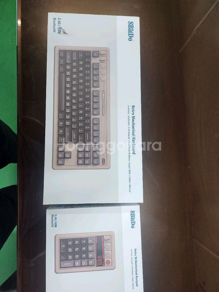 8BitDo 레트로 기계식 키보드+넘버패드--1