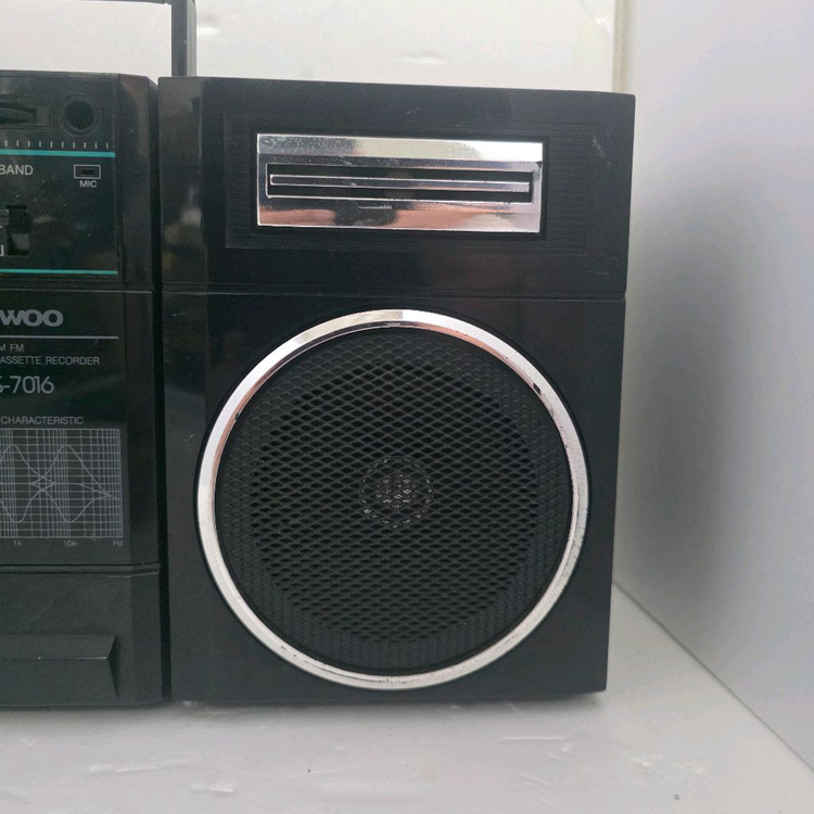 옛날 대우 스트레오 라디오 카세트 붐박스 ARS-701 이미지