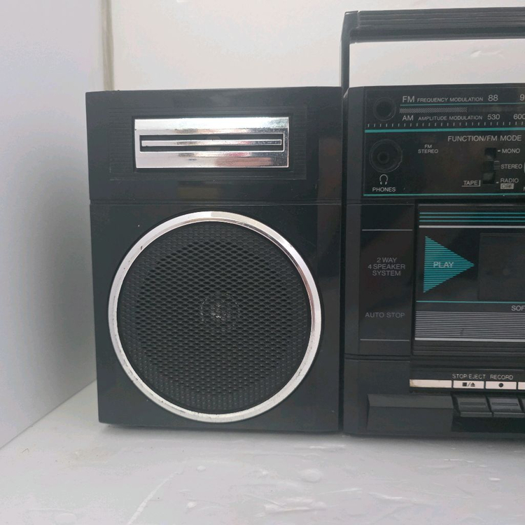 옛날 대우 스트레오 라디오 카세트 붐박스 ARS-701 이미지