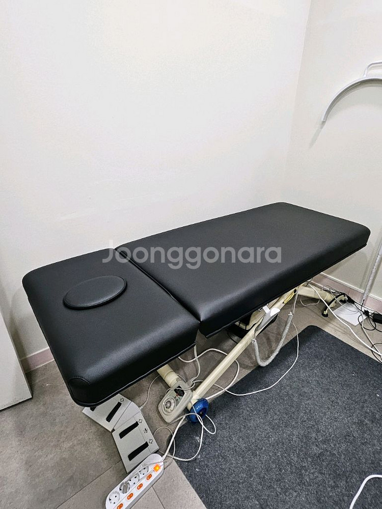미용 전동베드 온열 높이 각도조절가능--0