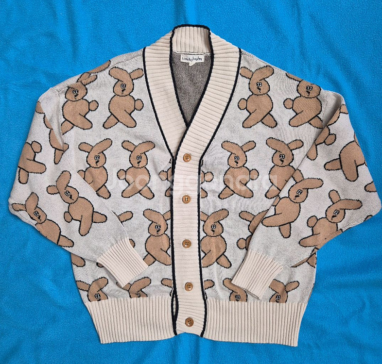 리미떼두두 트위스트 버니 가디건 L--0