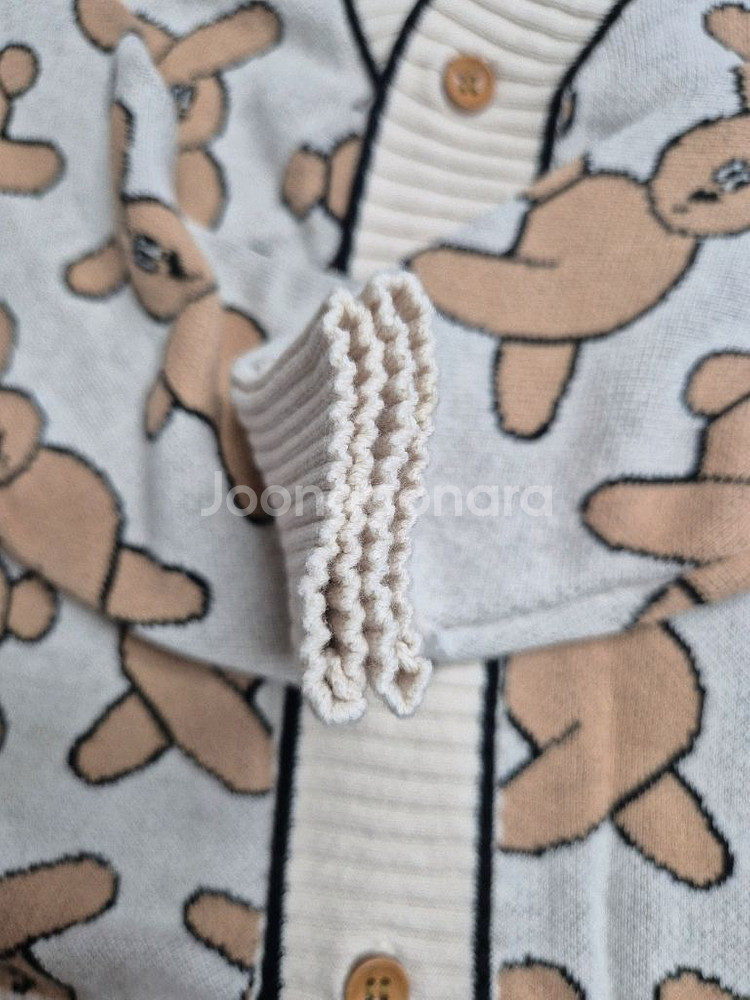 리미떼두두 트위스트 버니 가디건 L--3