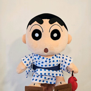 가모노입은 짱구친구등 봉제인형 새상품