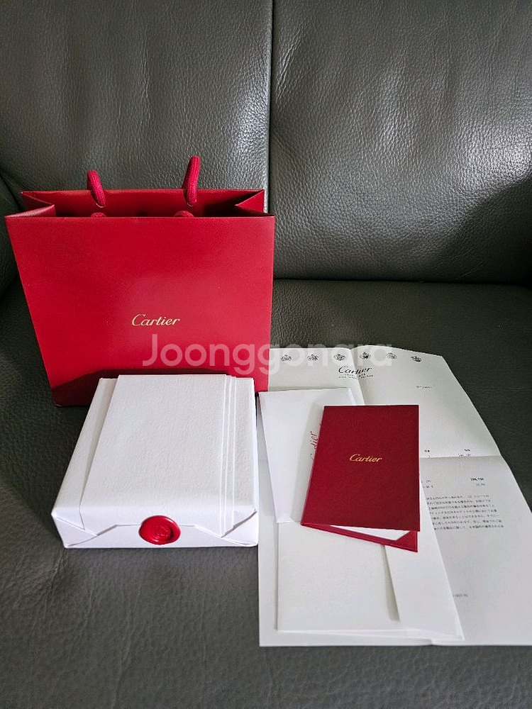 까르띠에 다무르S 목걸이(로골)새상품(9월 인상후구입)--0