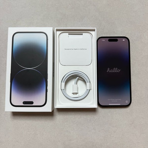 아이폰14프로 256 블랙 배터리 새제품