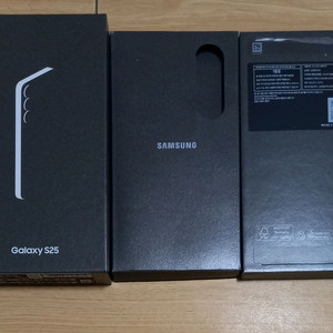 갤럭시 S25 아이스블루 256G 공박스
