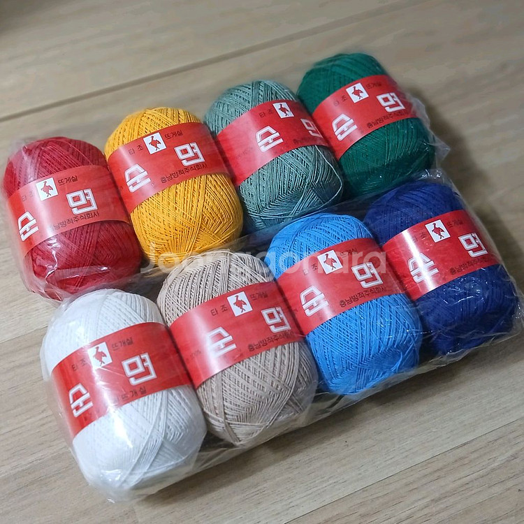 타조뜨개실 30수 구정 뜨개실 미개봉 무료배송 미개봉--0