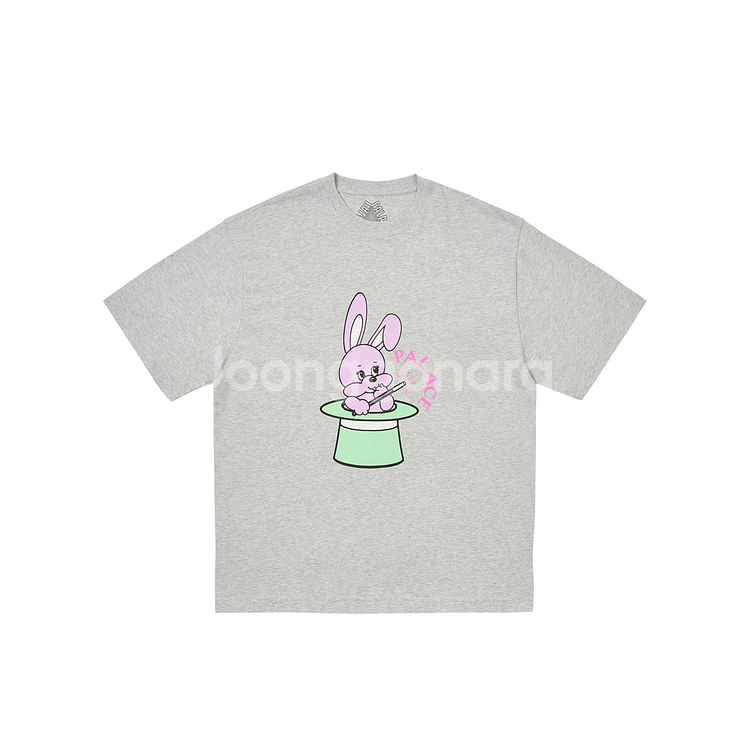 [L] 팔라스 버니 티셔츠 그레이 말 - 25SS--0