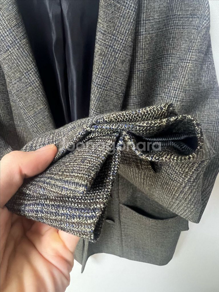 우영미 20fw 메인체크 셋업--2