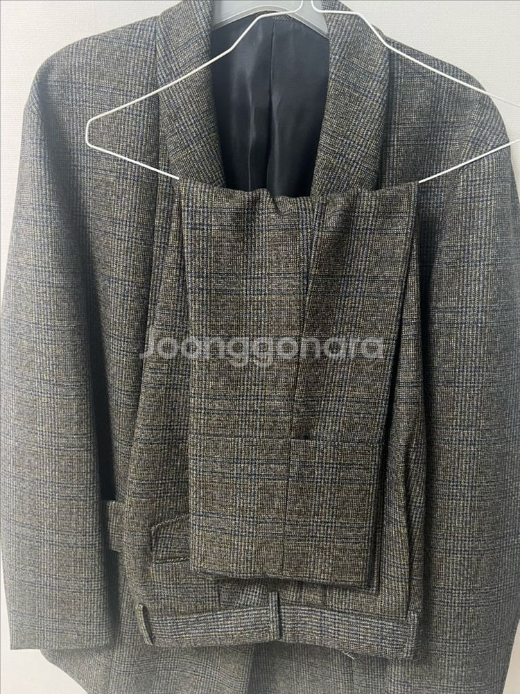 우영미 20fw 메인체크 셋업--4