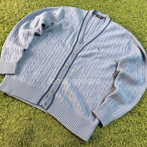 헤지스 스카이블루 연하늘 가디건 100/L