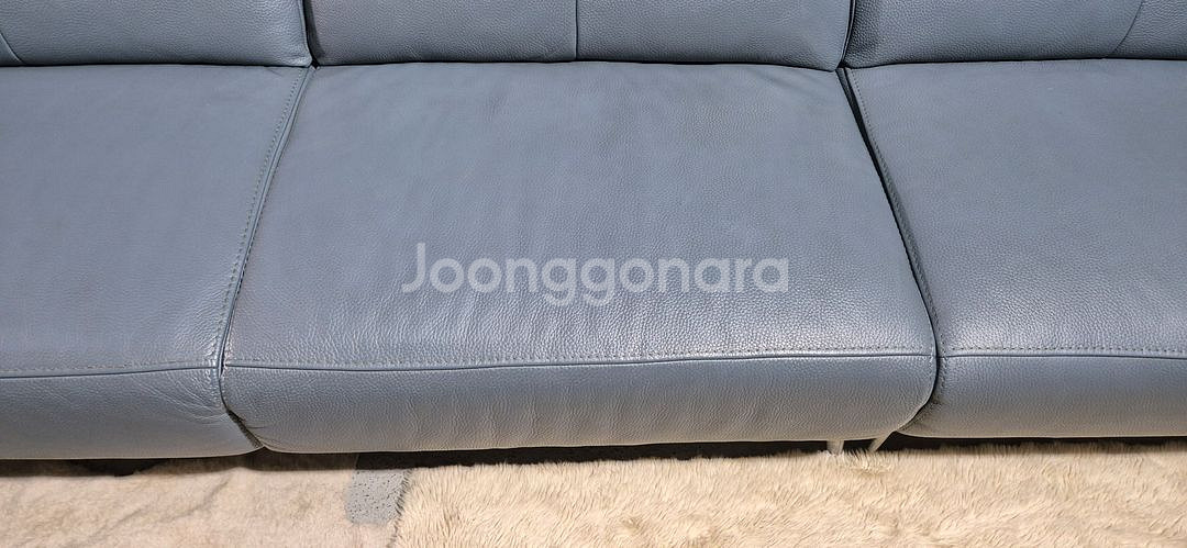 리바트 그라함 이태리 천연가죽 4인 소파--6