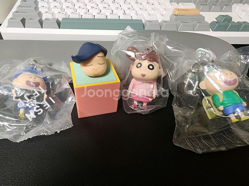 짱구 친구들 피규어 (훈이, 철수, 유리)--0