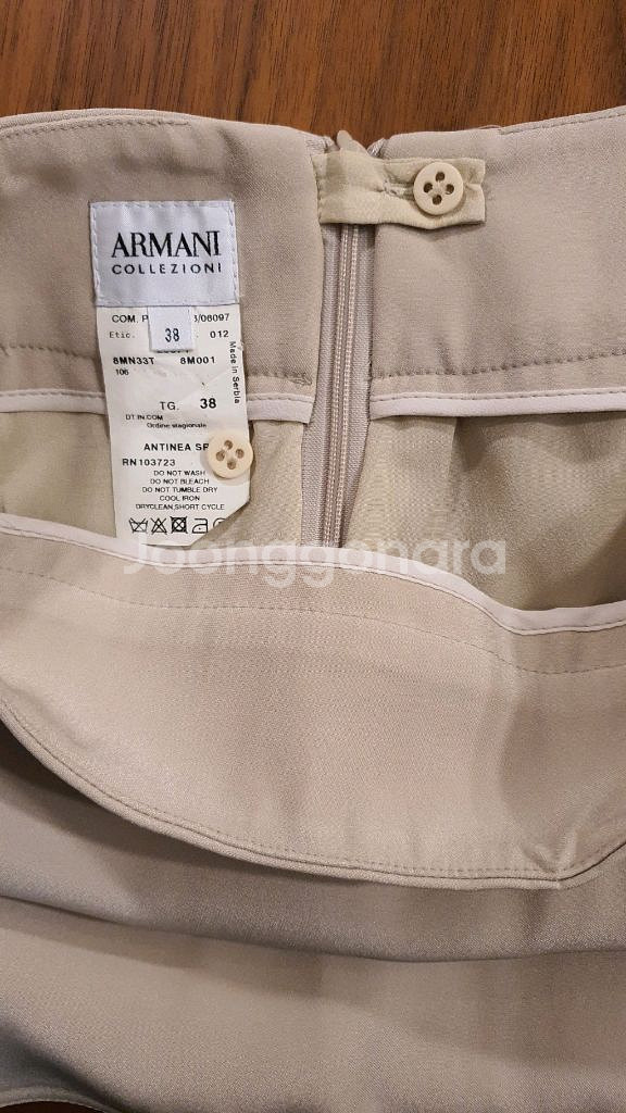 ARMANI 아르마니 콜레지오니 스커트 38--2