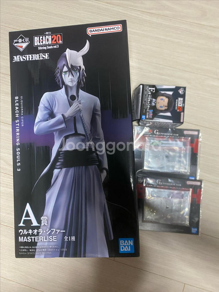 제일복권 블리치 A상 우르키오라, E상 쵸코노코 피규어--0