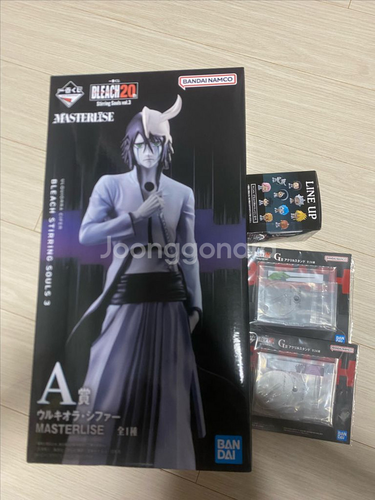 제일복권 블리치 A상 우르키오라, E상 쵸코노코 피규어--1